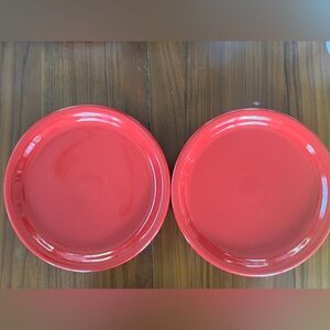 Fiestaware Fiesta Bistro Coupe Dinner Plates, Lot of 2